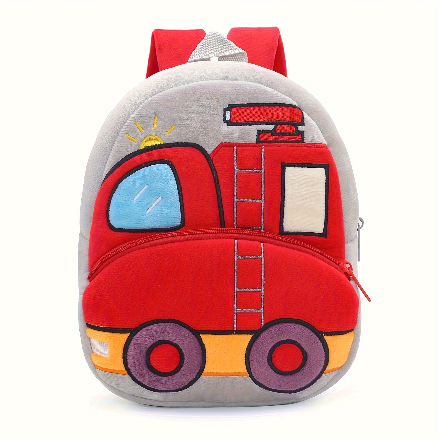 1 Cute Plush Backpack - Lightweight,, Durable, with Adjustable Straps, Zipper Closure, and Polyester Lining, Perfect for School, Travel, Camping, Etc., Ideal Gift