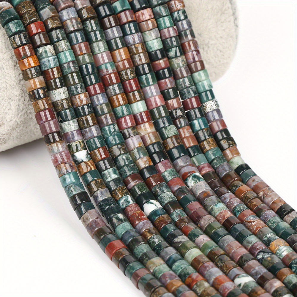 Natural India Agate Stone Beads for DIY Jewellery Making