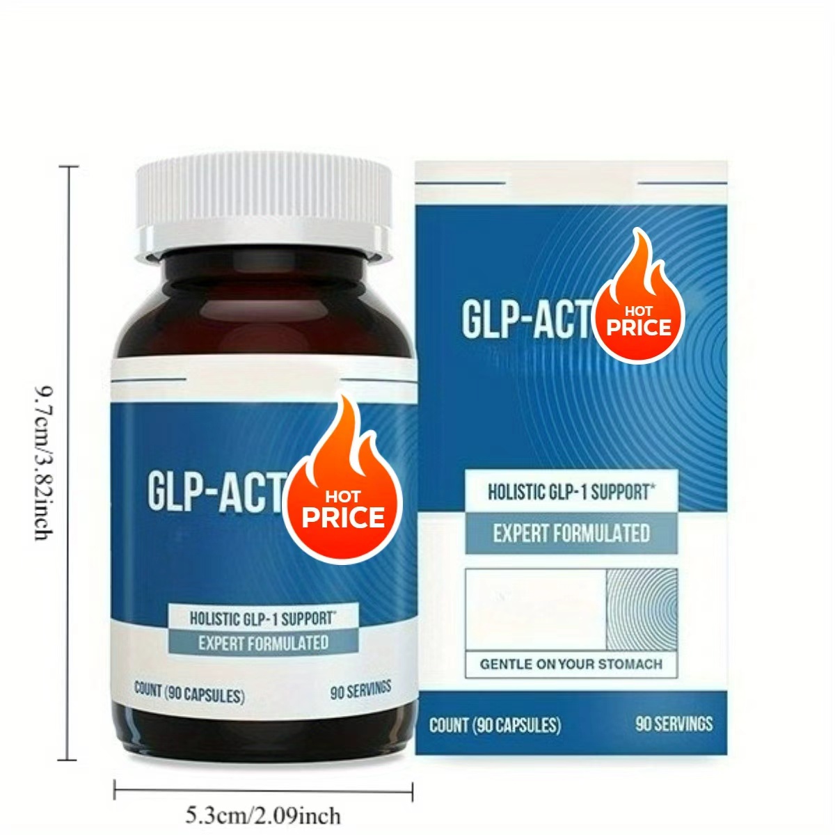 formulated to support glp1 - formulated glp1 supplement for women -  digestive and , encouraging a , 90 capsules, weight management, ,  ingredients, healthconscious , | Free Shipping On Items Shipped From Temu