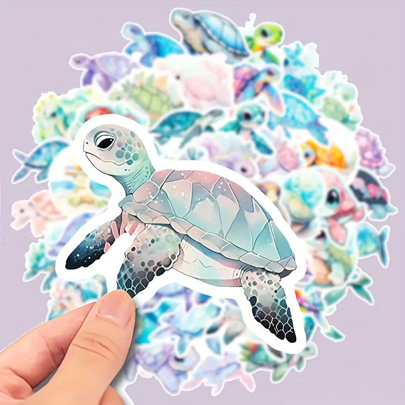 Turtle Vinyl Stickers Waterproof