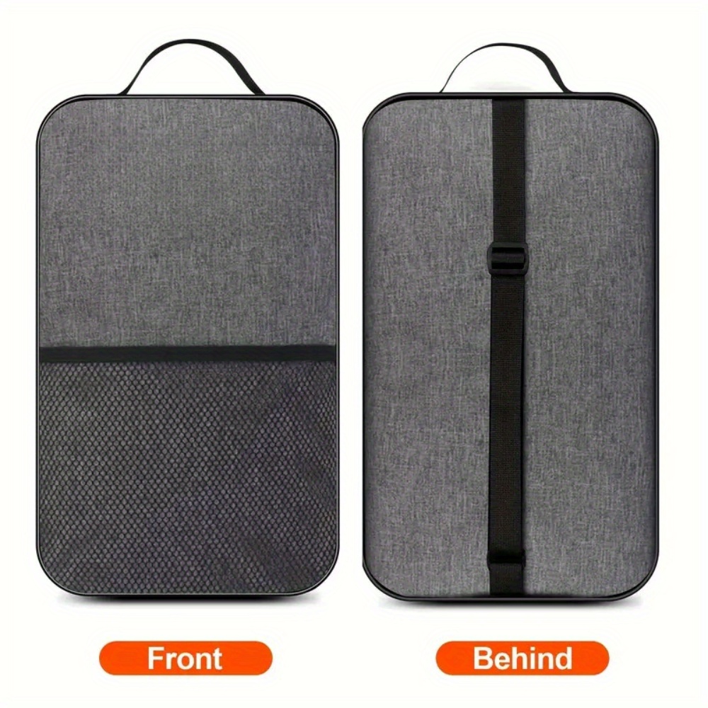   Bag - Compact Carry Case with Padded Compartments, Holds 2 Paddles & 4 Balls, Lightweight Durable Sports Tote with Ergonomic Back Strap & Zipper Closure for Outdoor Matches, Gym, Travel - Unisex Design for  , Reinforced Stitching, Sturdy Construction