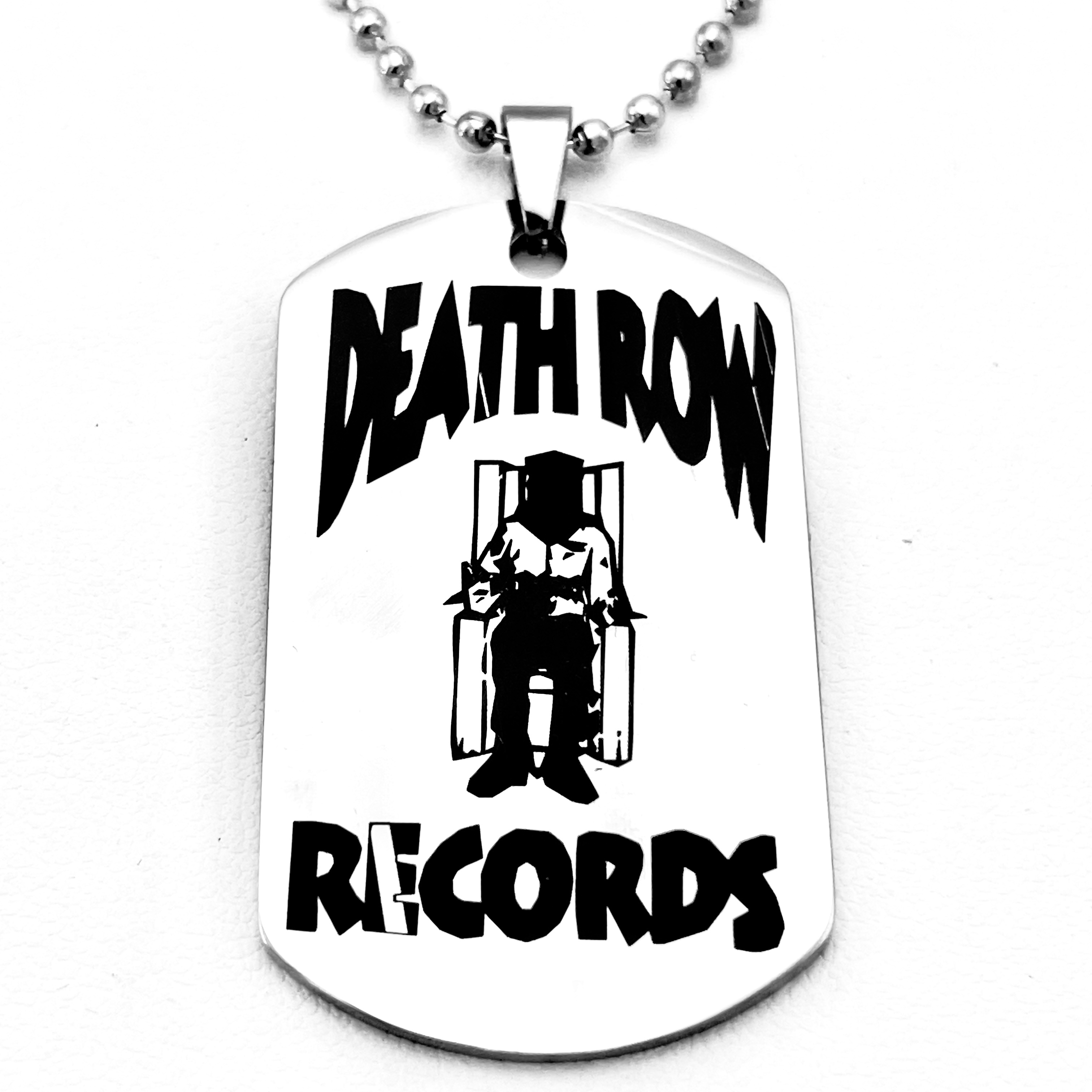 

Men's Hip Hop Stainless Steel Necklace - Elegant Style Fashion Jewelry With Death Record Pendant - With Humorous And Quirky Accessories, Accessories, Personalized Jewelry Accessories