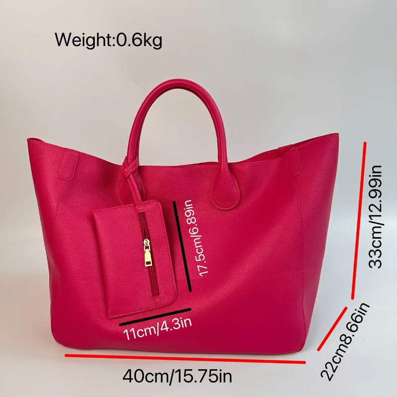 Womens Large Capacity Handbag Multiple Colors Casual Simple