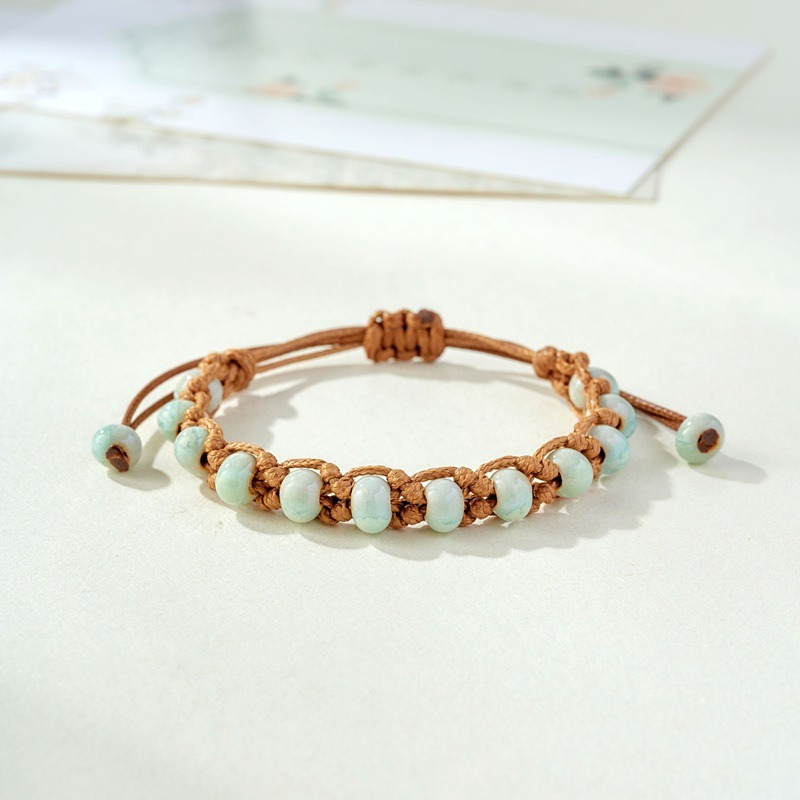 Boho Ceramic Bead Adjustable Bracelet for Women