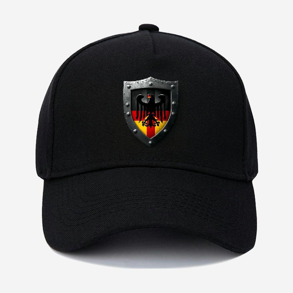 

German Flag Baseball Cap - Adjustable, Lightweight Cotton Dad Hat For Women | Team Activities, Cheerleading & National Celebrations, German Flag, Baseball Cap, Pure Cotton, Cheerleading