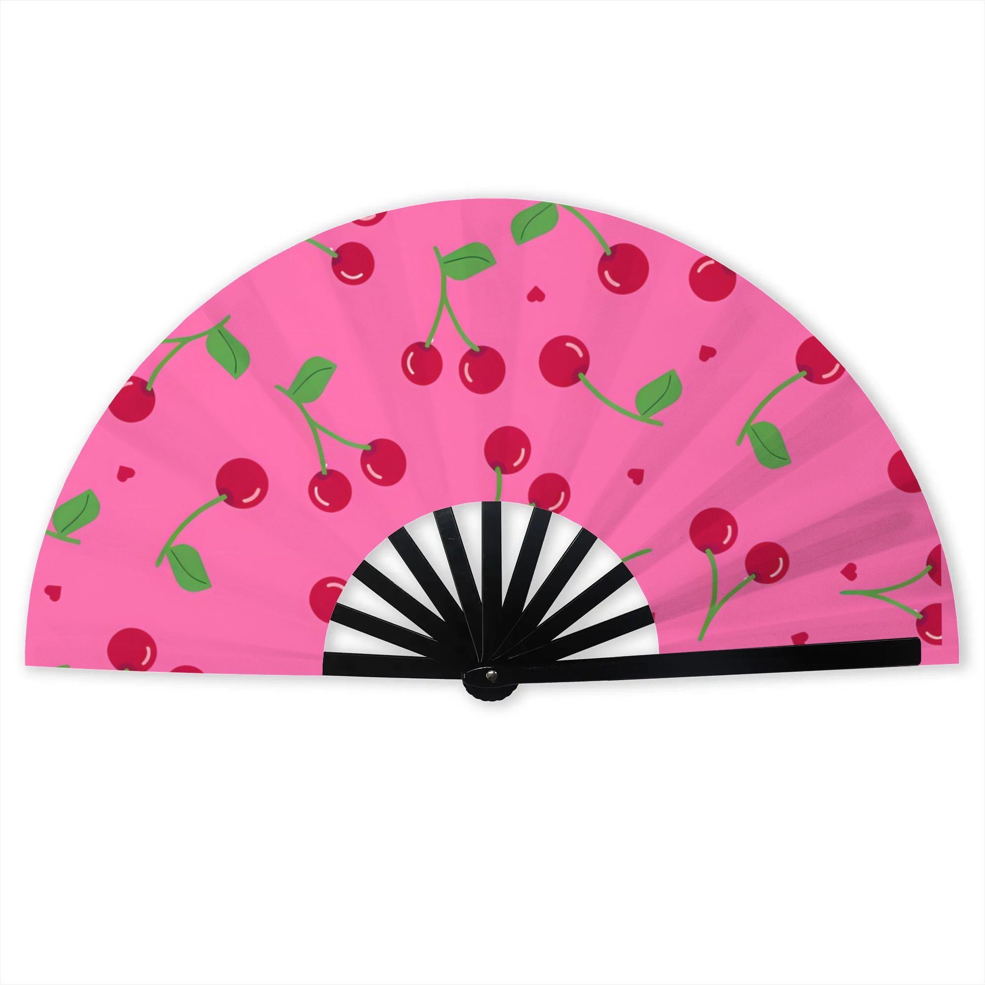 TEMU Folding Fan 2d Print Design, Without Battery