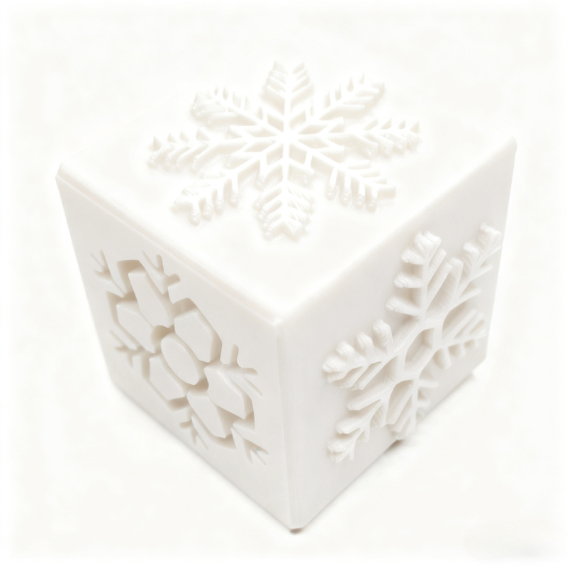 TEMU Timbro a 6 Lati a di - Stampo Multiuso per Argilla, Slime e Ceramica con Motivi a di , Fai da Te, Regalo di Natale o Compleanno, Stampo per