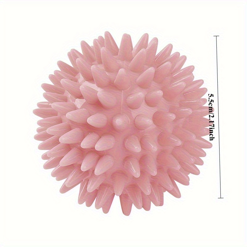bite resistant tpr hollow spiral ball dog toy long plated chew toy with high   sound durable machinemade design for teething puppy   stimulation interactive dog toy   dog design durable dog toy without battery Product details 4