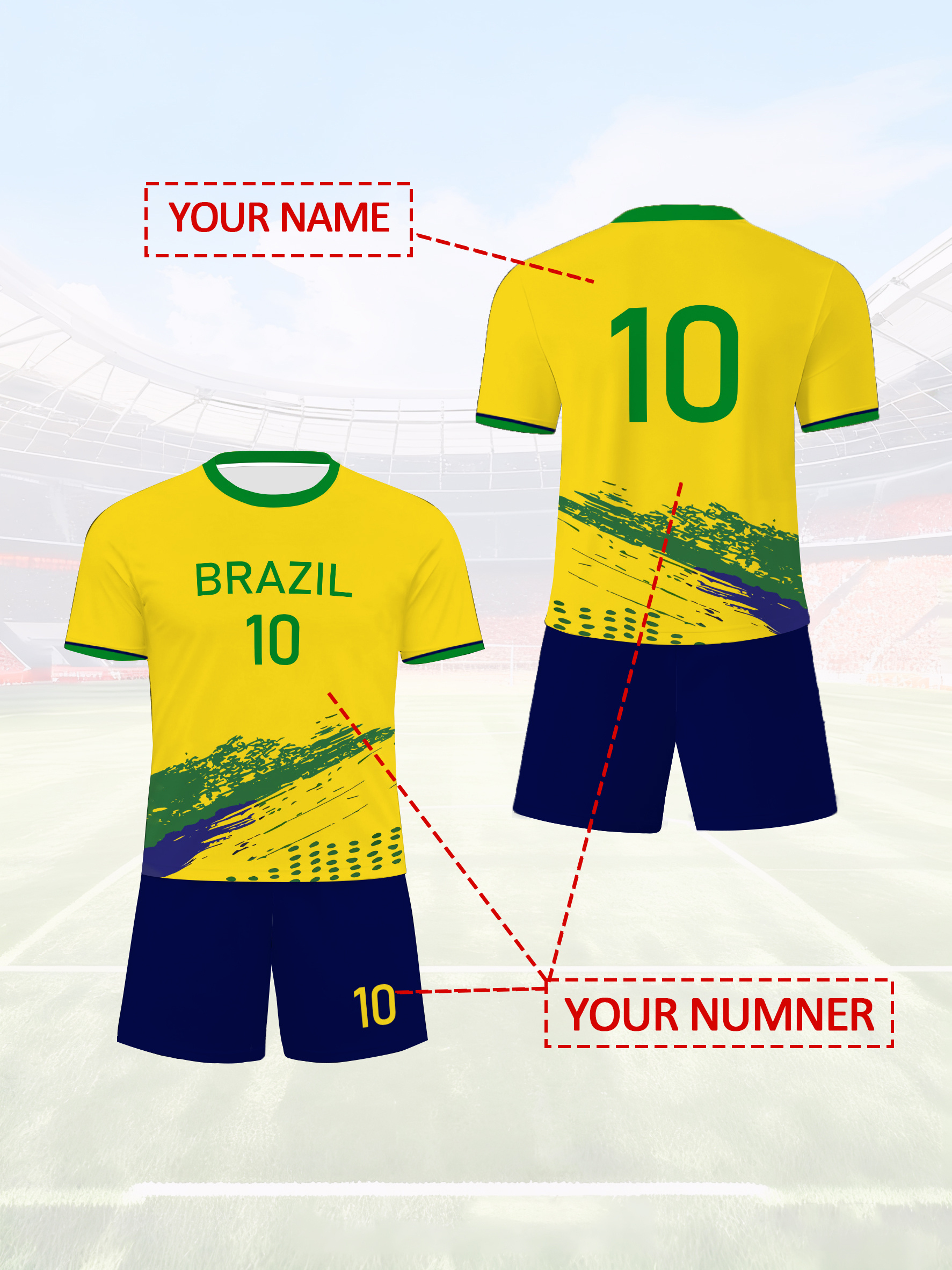 personalized soccer kits and team outfits with options for custom   featuring a two piece set with short sleeves and shorts designed in a sporty style including 3d printed customizable sports attire for outdoor