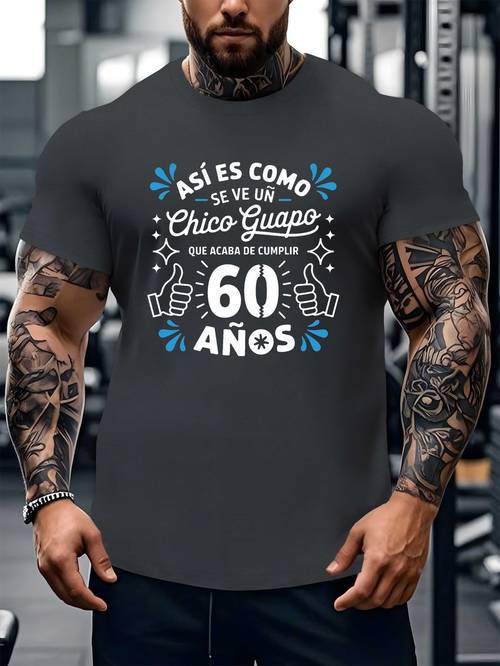 item picture mens plus size 60th spanish quote so is our chic with design casual crew neck short sleeve summer wear birthday shirt plus size