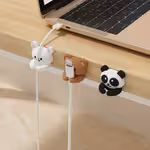 A Set of 2/3 Cute Animal Desktop Multifunctional Wire Organizers And Cable Clips. Practical Hooks for Fixing Mouse Cables, Headphone Wires, And Data Cables. No Nails Or Marks Needed, These Organizers Are Perfect for Keeping Desks And Drawers Tidy for Home Storage, Outlet Wire Decoration, Cute/animal Cable Organization, Click For Cable, Cable Organizer/organiser, Cable Management, Cable Tie, Cable Binder, Cable Holder, Cable Clip, Zip Tie, Attache CableOpen in new tab.