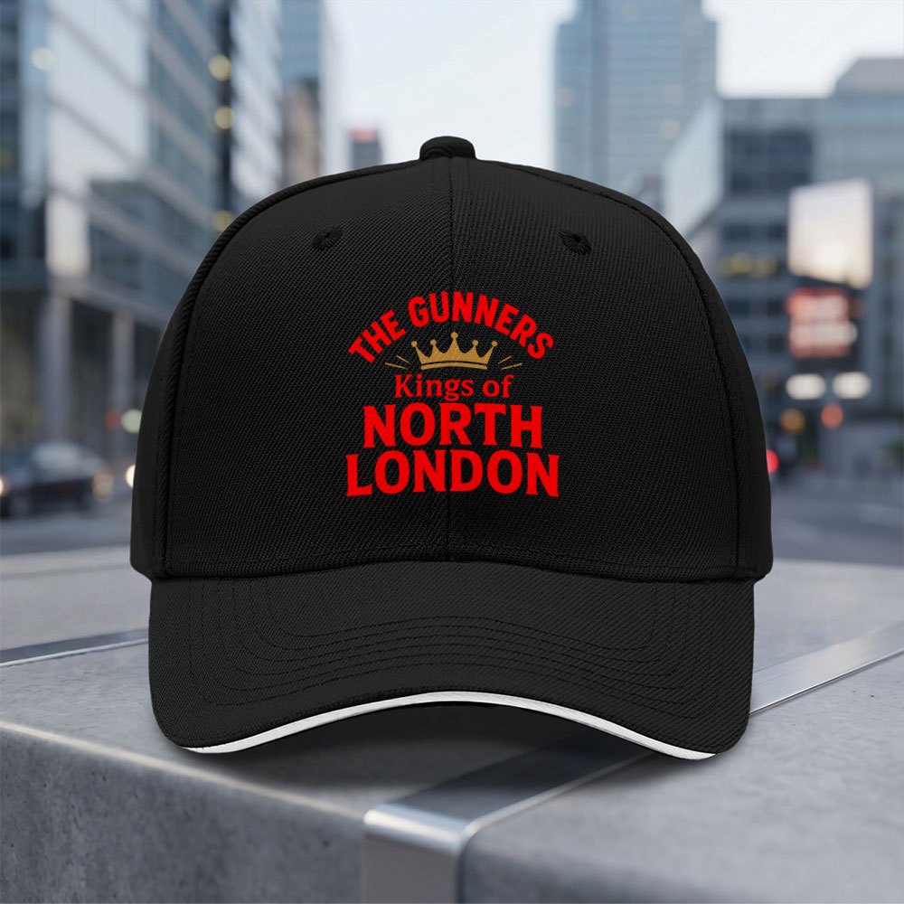 TEMU The Gunners- Of North London Adjustable Baseball Cap Suitable For - Wear, Lightweight Breathable With Iconic Gunners, Gift For &, For Daily