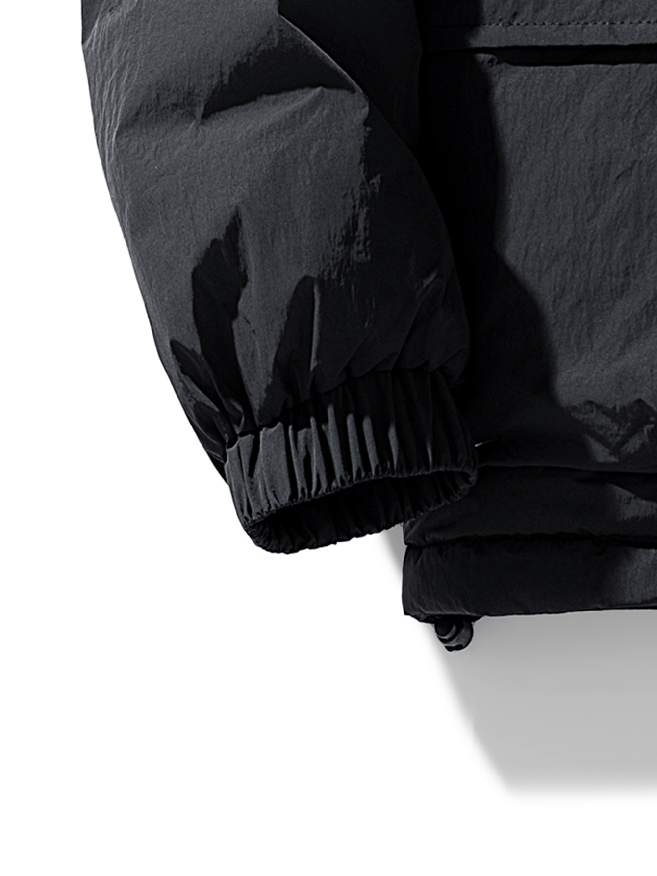Men's Heavy-Duty Winter Coat with Full Zipper Closure