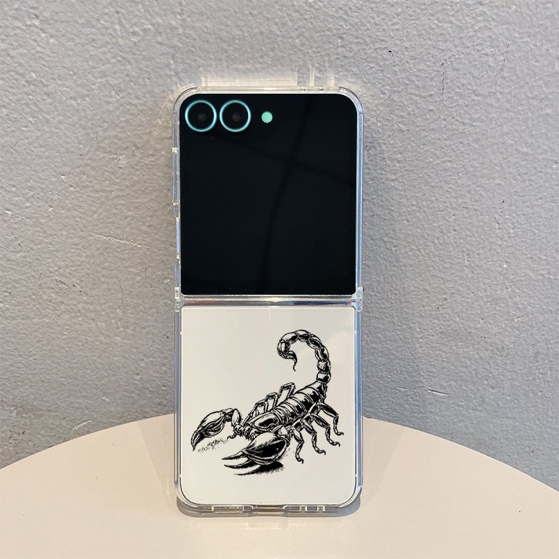 TEMU Custodia per Telefono: 8147 con Motivo e Fibbia Laterale, Adatta per Motorola Moto Razr, Custodia Pieghevole in TPU Anticaduta per MOTO Razr