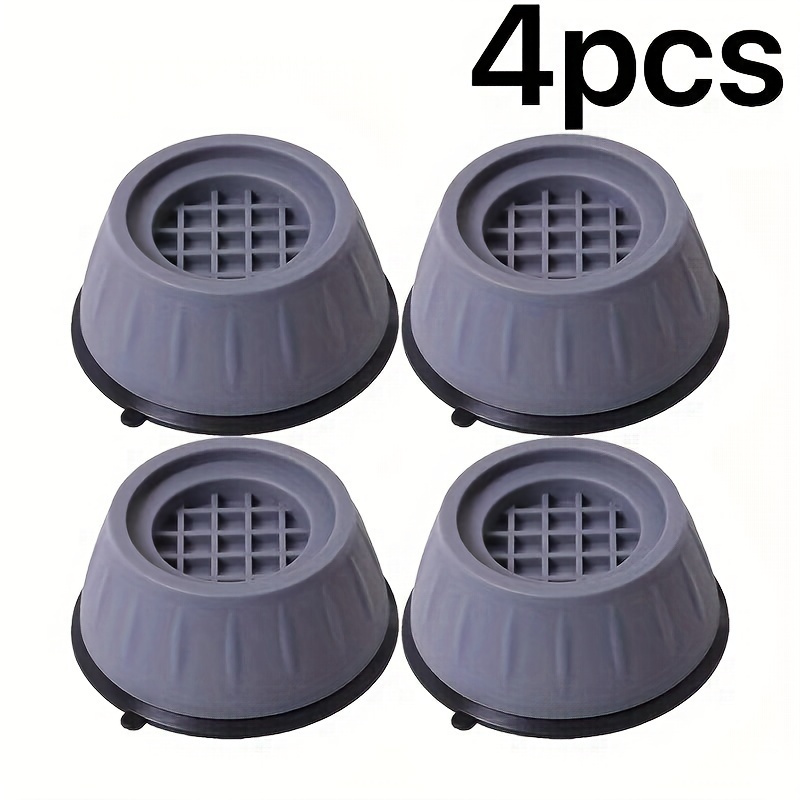 

4-pack Round Anti-vibration Pads, Plastic Washing Machine Feet, , Space-saving Design, , Home Furniture