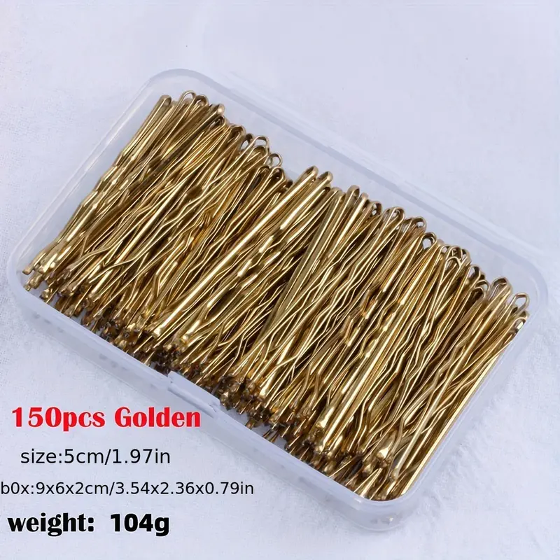valentines day essential invisible wave bobby pins for women stylish hair clips barrettes with storage box Product details 6