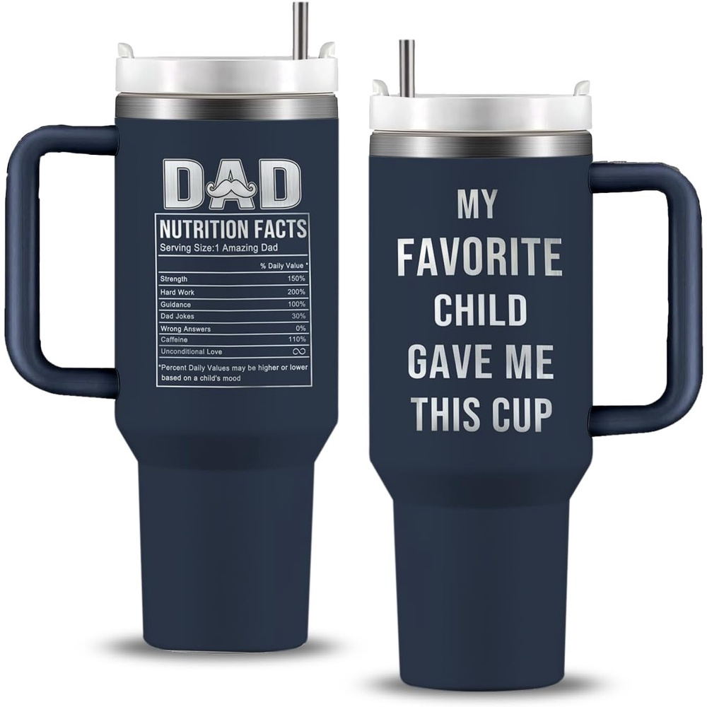 

Fathers Day Dad Gifts From Daughter Son Boys Girls, Dad Gifts - 40oz Boys Girls Gave Me - Dad Birthday Gift, Father's Birthday Christmas Presents Idea For New Dad Dad Stepdad Papa