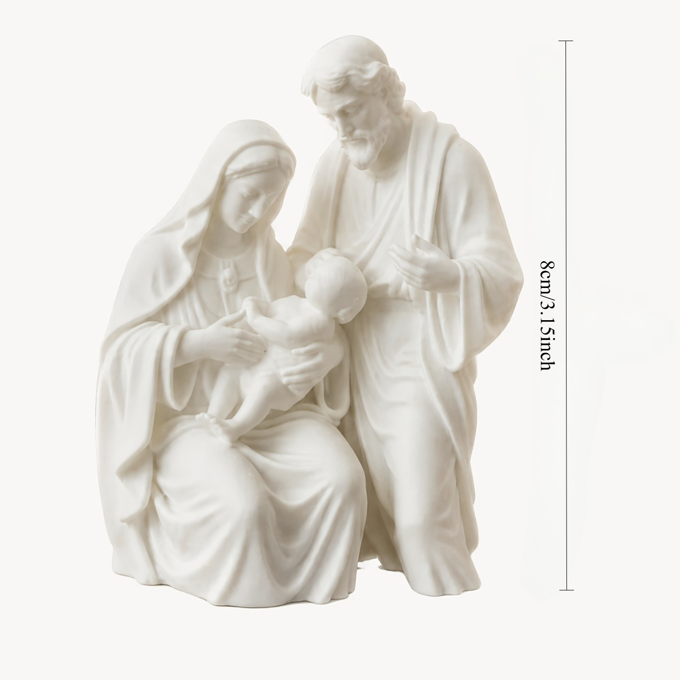 TEMU 1 pieza, una y estatua de. adorno navideño decorativo multifuncional es adecuado para la decoración en oficinas, , salas de estar y entradas.