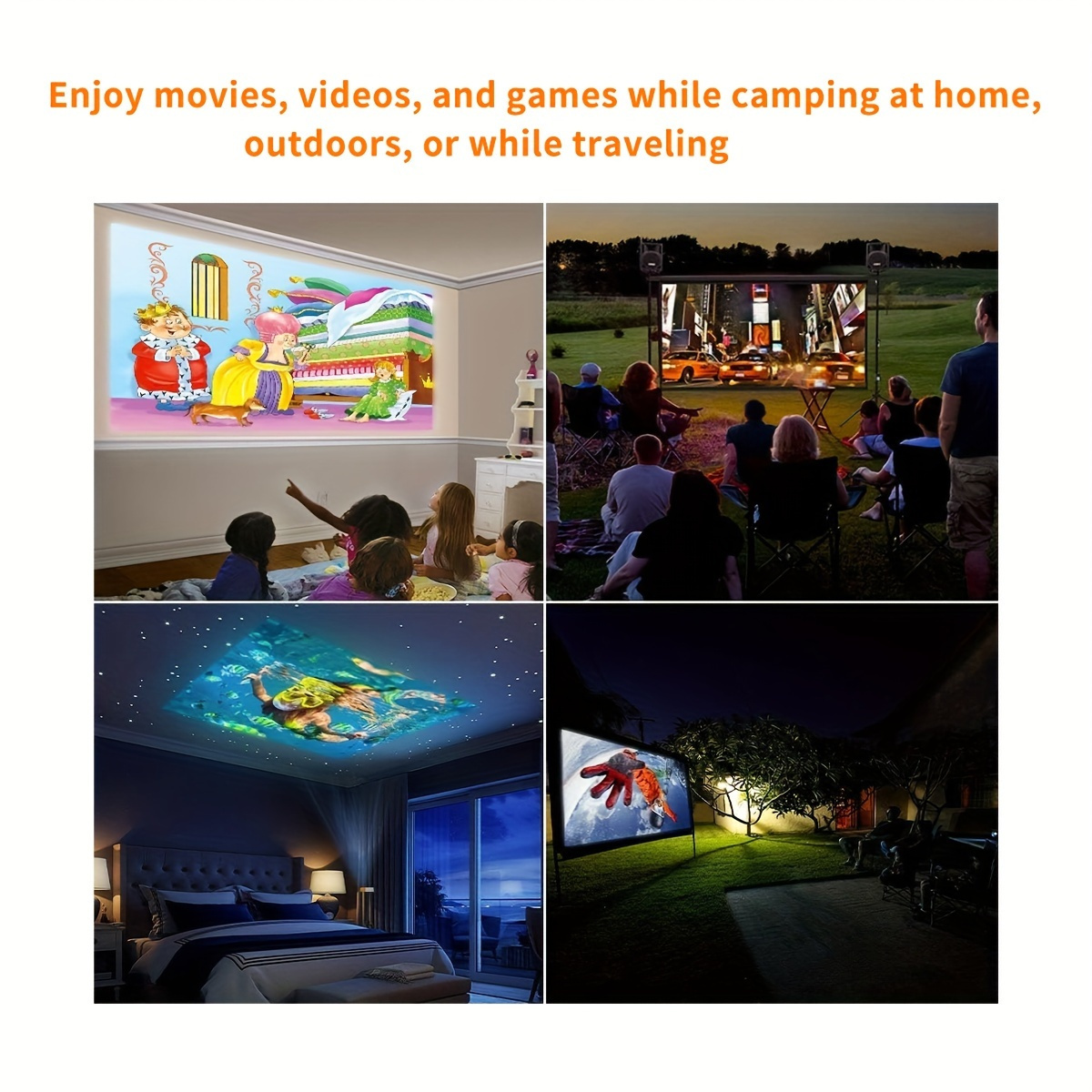   home theater projector wireless usb     included   for smartphones ps5 laptops         no battery needed details 2