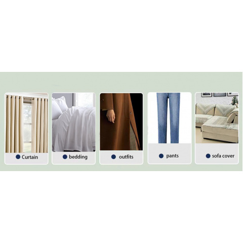 8   pairs magnetic curtain clips double sided magnetic suction curtain magnets closure prevent light leaking keep curtain closed for home bedroom office curtain draperies silver Product details 9