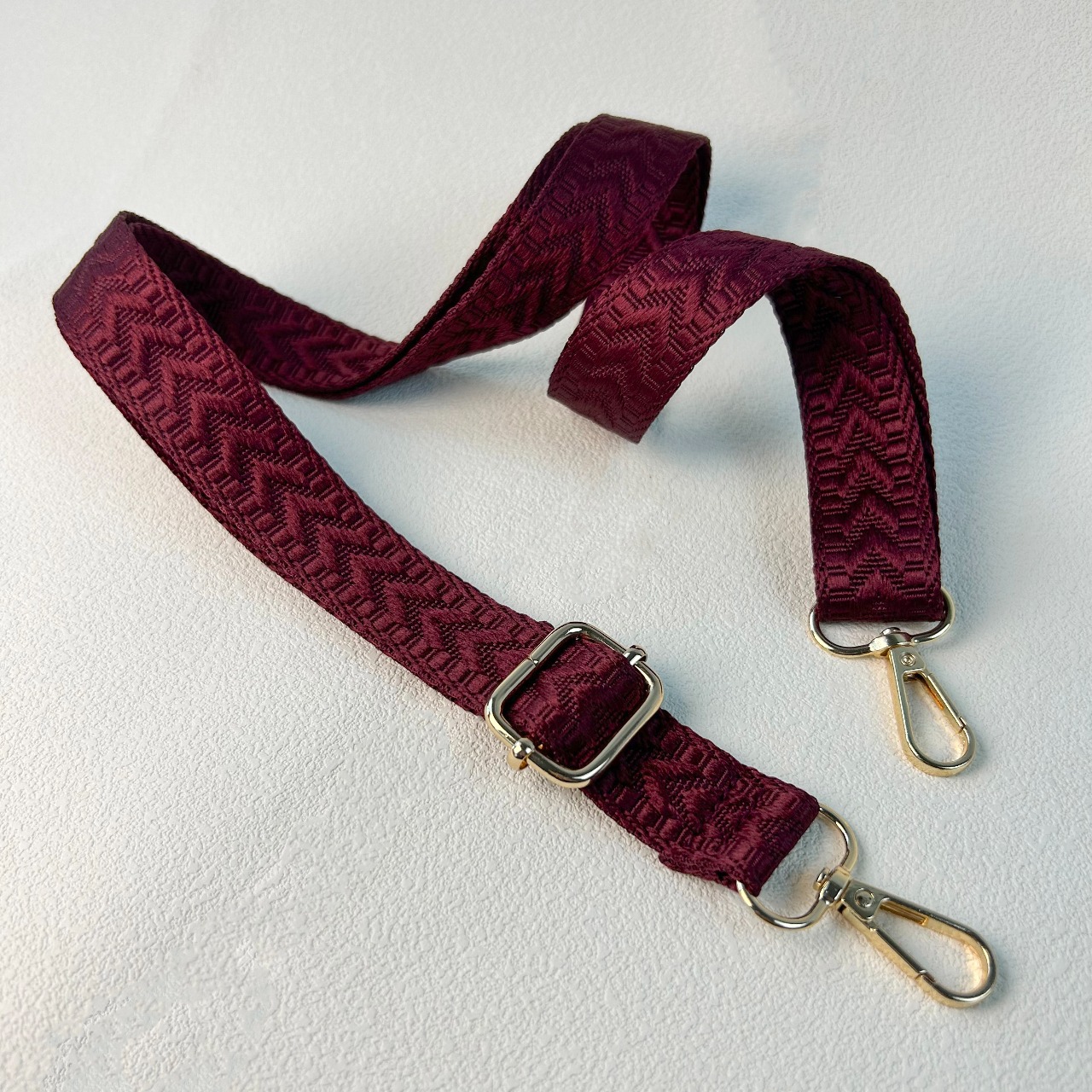 TEMU 6 Color Options, Arrow-shaped Geometric Jacquard Shoulder Strap Design. Suitable For Single-shoulder Bags, Crossbody Bags, And Bucket Bags.