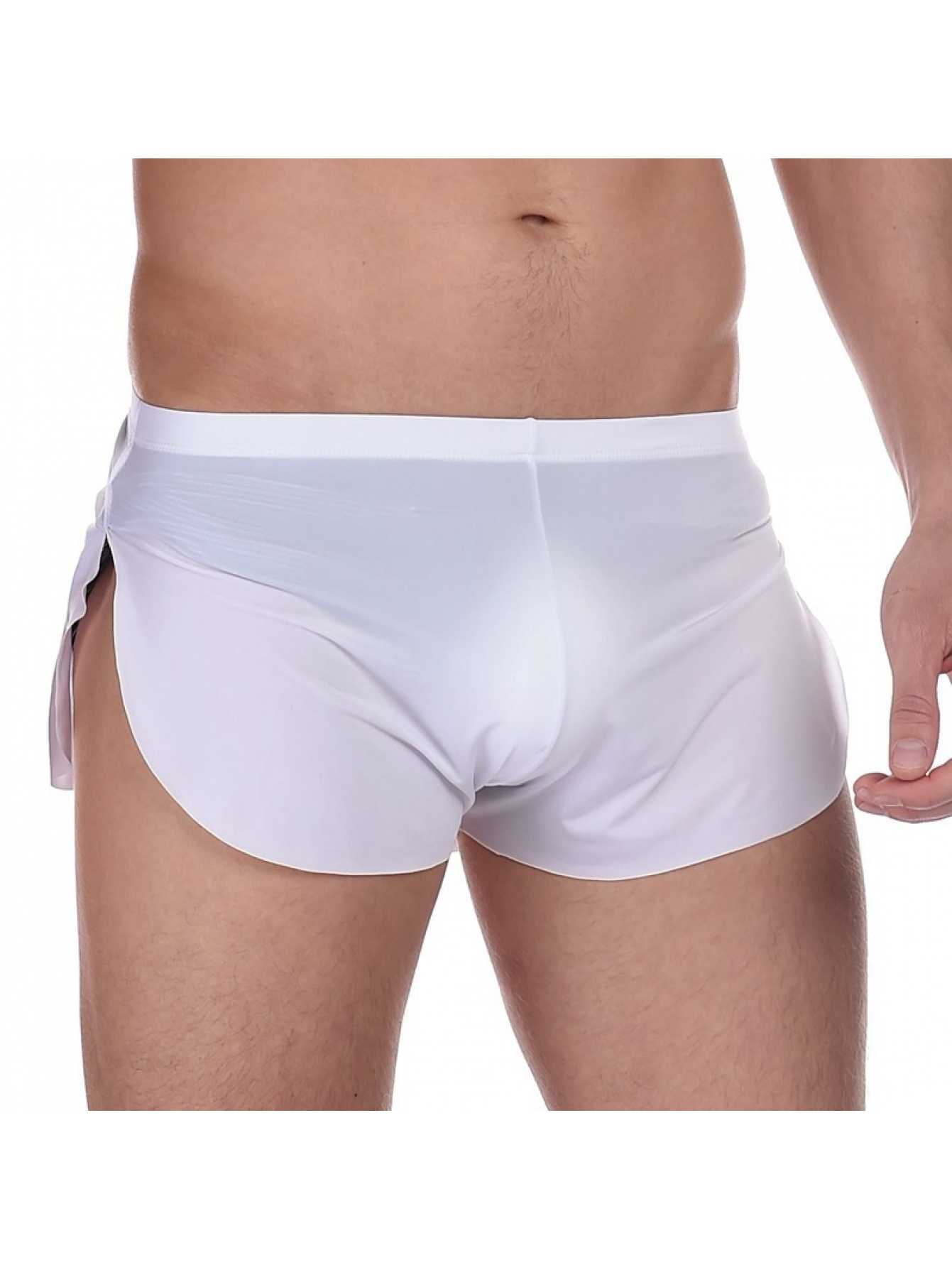 three pc mens underwear breathable and comfortable sporty casual shorts   breathable mens sleepwear   boxer shorts side slit shorts mens underwear suitable for teenagers