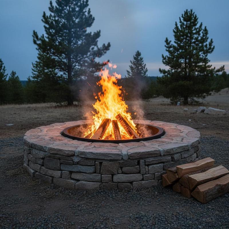 fire pit sold on Temu Australia