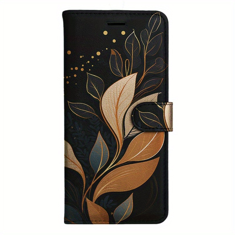 TEMU Phone Case: Leaf Flip Wallet Case For S8 S9 S10 M10 A30s A50s Note 10 20 A10s A20s A51 A71 S20 A11 A31 S20 S21 A42 A12 A16 A32 A52s A72 A22 S22