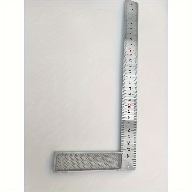 TEMU Stainless Steel Angle Ruler Angle Ruler Woodworking Angle Ruler 300mm Thickened Angle Ruler