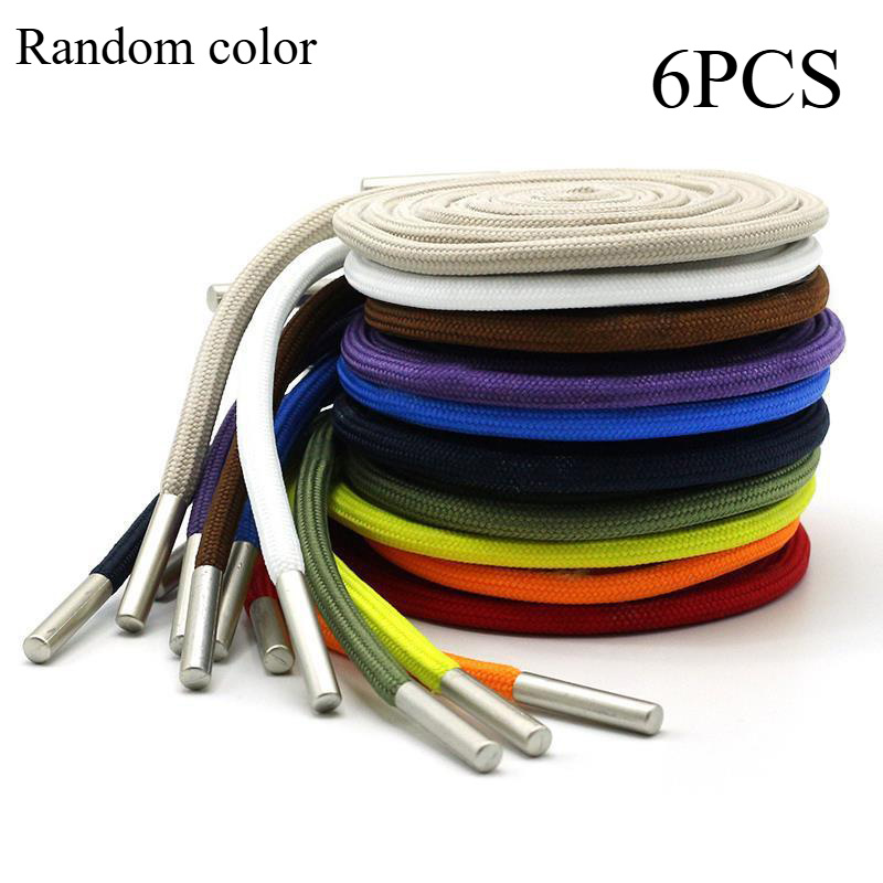 E-shop 6er-Pack Sweatshirt-Hut-Seil, Kordelzug, Sport-Hosen-Taillen-Seil, Taillengürtel, Schnürsenkel, dekoratives, einfarbiges, rundes Seil,