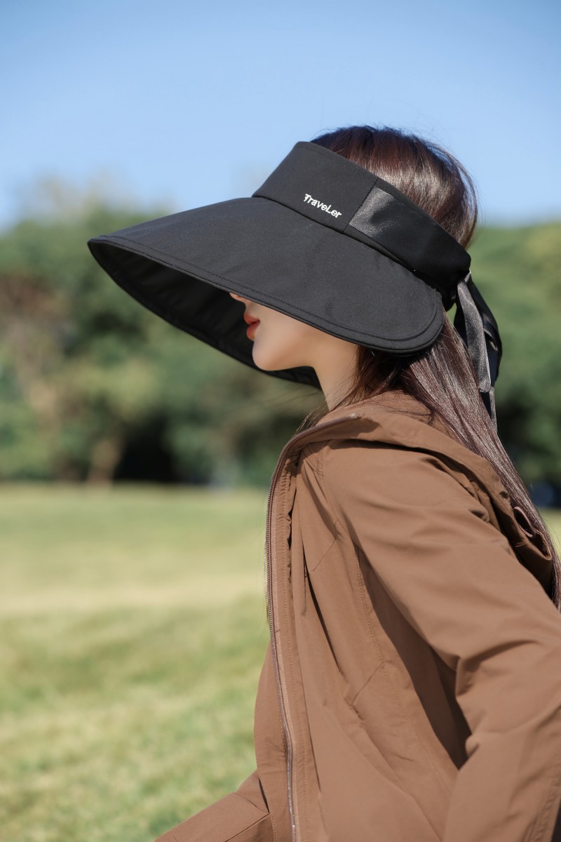 Traveler Women'S Wide Brim Sun Hat with Tie-Back Bow Lightweight,  Breathable Fabric, Windproof, Color for Outdoor Activities, Traveler