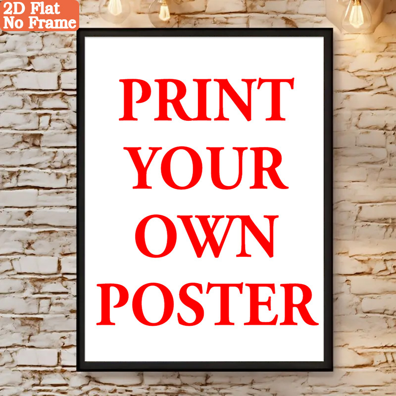 2d flat 2d flat 2d flat 1pc frameless custom poster canvas wall art personalized canvas print customizable wall decor custom poster wall art   for bedroom dorm home office ideal custom gift