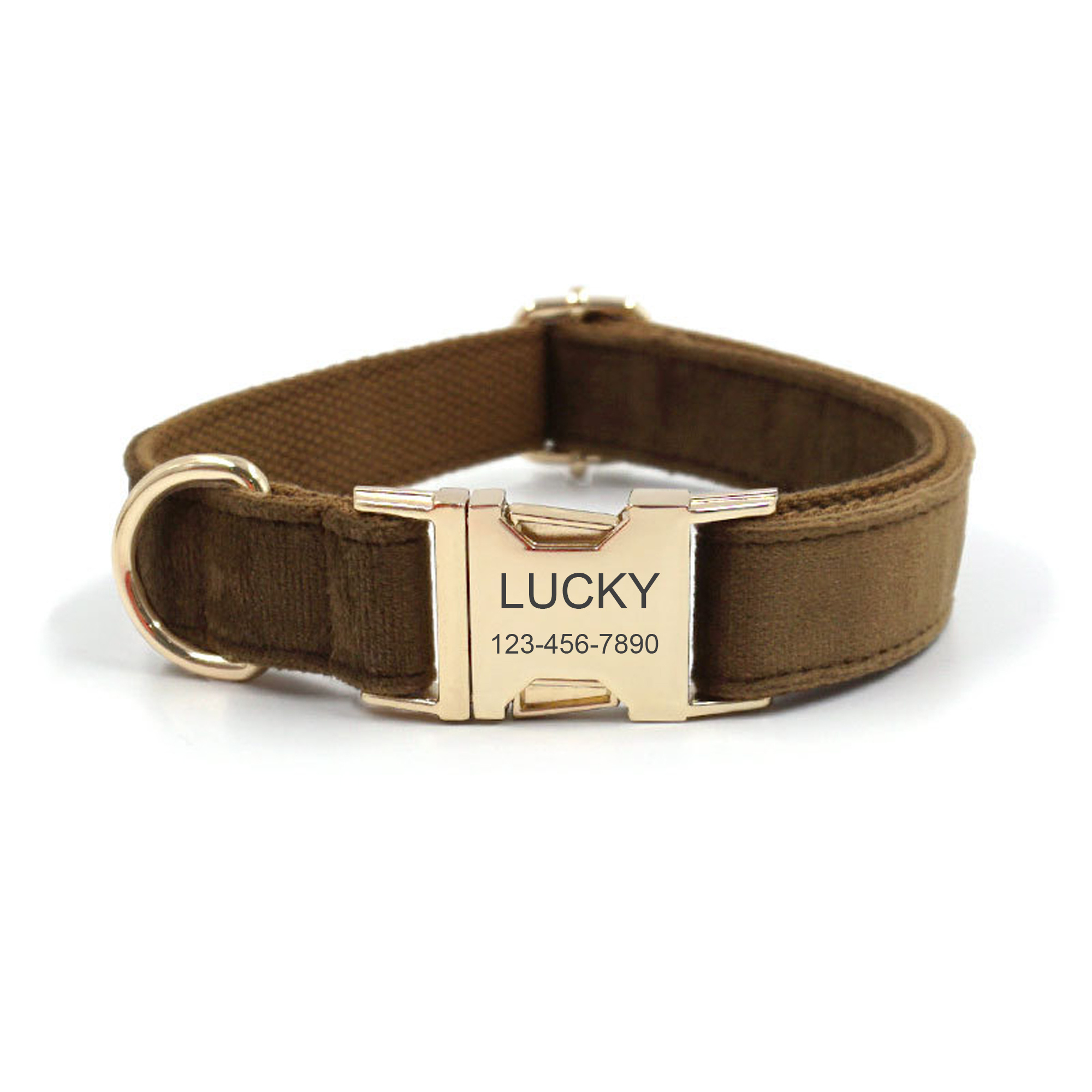 TEMU Dog Collar Personalized - With Personalized Id Tag, Customize And Owner Information, Comfortable And Smoothtactile Feel, Dog Collars For Medium