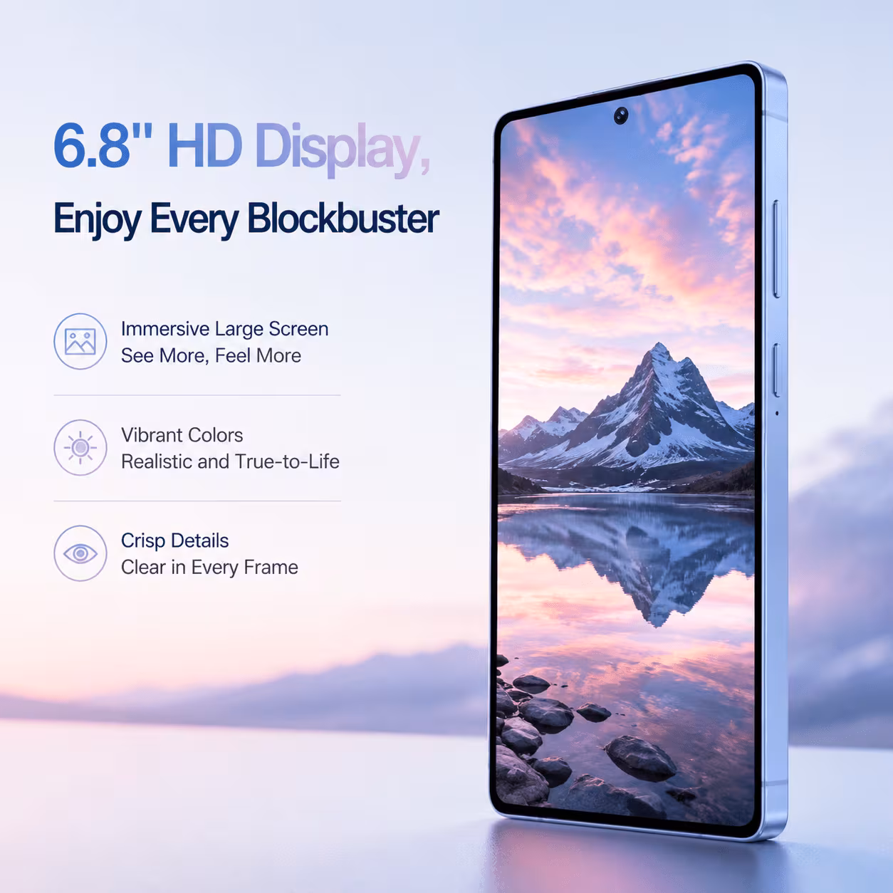 unlocked style 4gb 64gb phone with high definition vivid imaging and built in precise stylus lightweight body and portable design practical mobile phone with face fingerprint unlock standby and gps navigation Product details 1