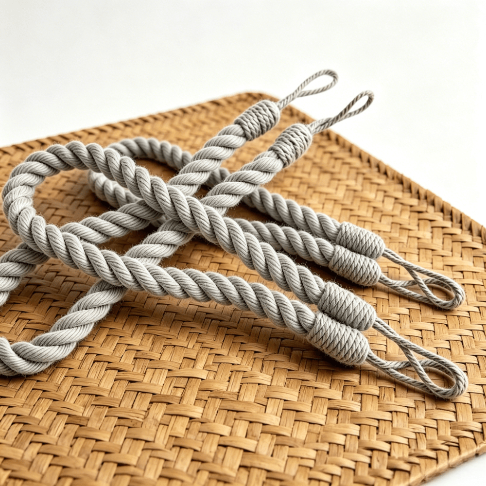TEMU 3pcs Rope Knot Wedge Holder - Under-door Suitable For Home, Office,, Pet Gate, Noise & Door Holder, /, Installation For Slamming Door
