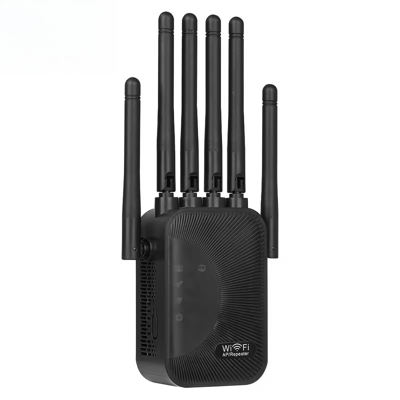 Image of Nbsjeka--wifi 6 Extender 600mbps, 2.4ghz Wifi Repeater With 6 , 360° Wifi Coverage, Wall Penetrating , Easy Setup For Home & Apartment