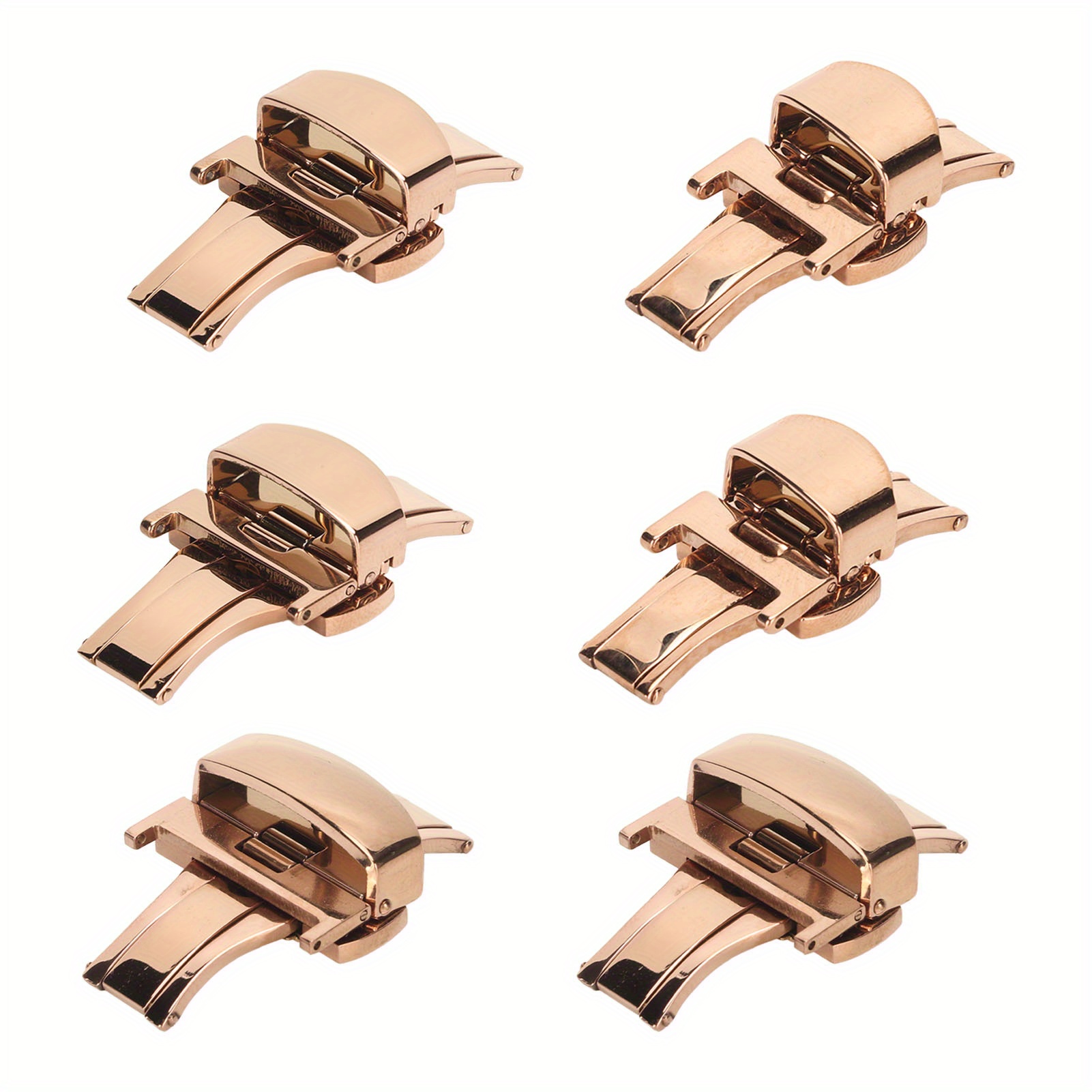 Watchband Butterfly Buckle Stainless Steel Universal Replacement