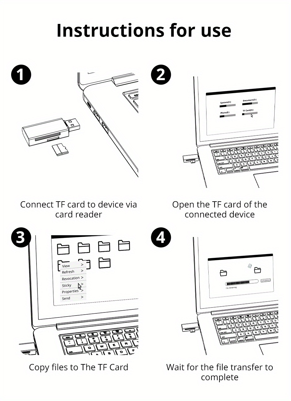 1pc Carte Flash TF de Vitesse Avancée Disponible en Tailles 128GB, 64GB, 32GB, 16GB, 8GB, 4GB, 2GB, et 1GB avec un Adaptateur, Conçue pour un Accès Rapide dans les Appareils Mobiles, les Appareils Photo Numériques, les Ordinateurs Portables et les Systèmes Audio de Voiture