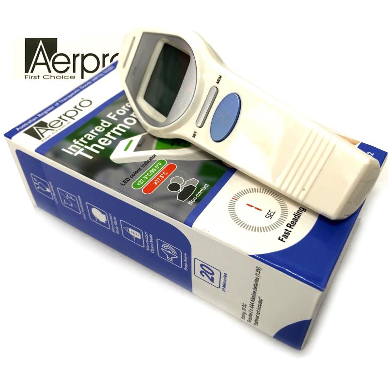 Australian ARTG Registered Non-Contact Infrared Thermometer with Forehead & Body Measurement, 0.1°C High Accuracy, Large LCD Display & Ergonomic Design - Battery-Powered (AAA) for Adults &, Fever Detection, Hygienic No-Touch Thermometer for Home & U - Image 7