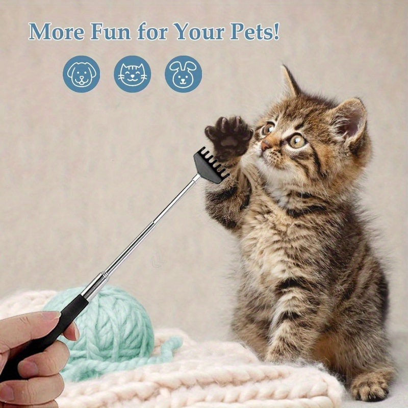4pcs extendable   scratcher with rubber handles - telescoping back massager for  , portable design for home, office, travel - ideal stocking stuffers & gadgets, back massager for back, office relaxation,  , durable construction Product details 6