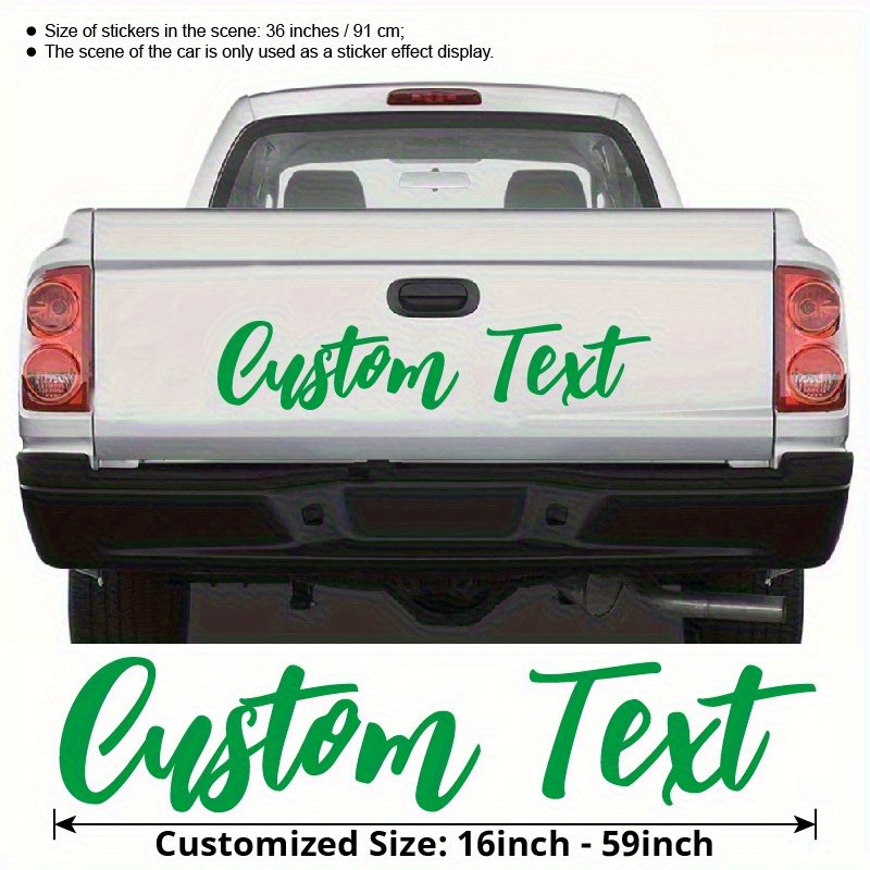 Custom Boat Name Sticker, Handwritten Reflective Vinyl Decal