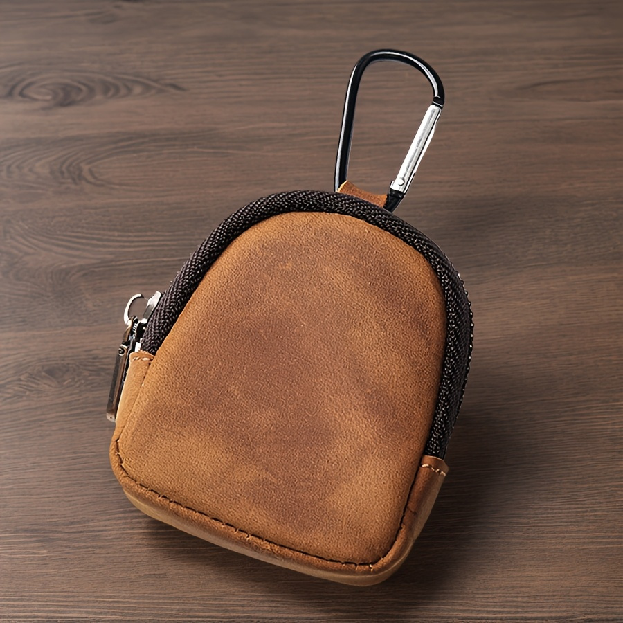   Retro Coin Bag - Compact Zipper Pouch with Internal Pocket for Small  , Wireless Earphones & Accessories,   in Black, Purple, Red, Blue, Green, Antique Style, Foldable Design, Secure Zipper Closure, Durable & Stylish Accessory, Coin Purse, Accessory Storage, Antique Style Pouch, Sturdy Construction