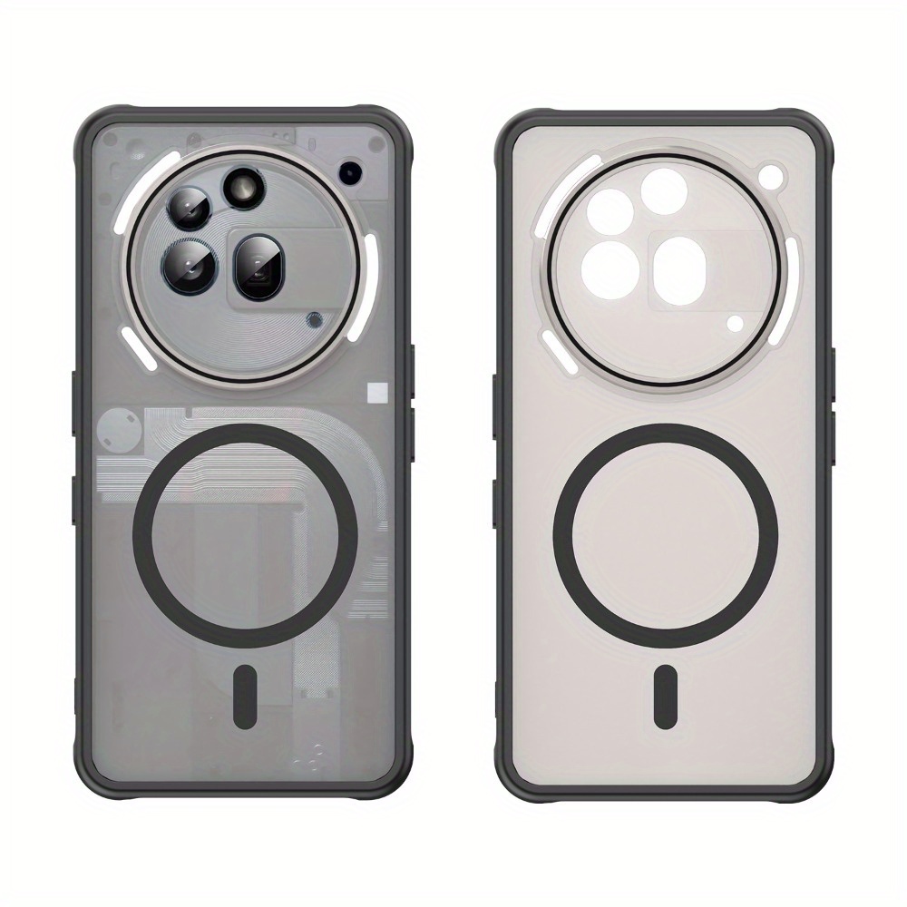 TEMU Phone Case: Suitable For Nothing Phone (3a) Pro, -style Built-in Magnetic Phone Case, Nothing Phone (3a) Back Panel With A Comfortable Grip,
