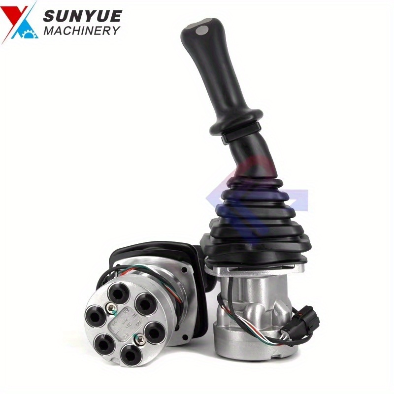 rechtsseitig bedienbare stab-joystick-montage mit 3 schaltern für   bagger, teile nummern 410113-00172b und 410113-00232