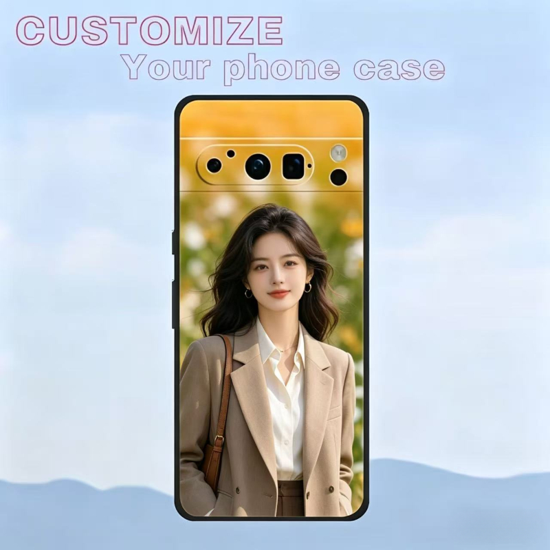 TEMU Coque de téléphone - Coque de téléphone personnalisée DIY avec photo de voyage : Convient pour Pixel 10 6 /Pro XL, Coque de téléphone