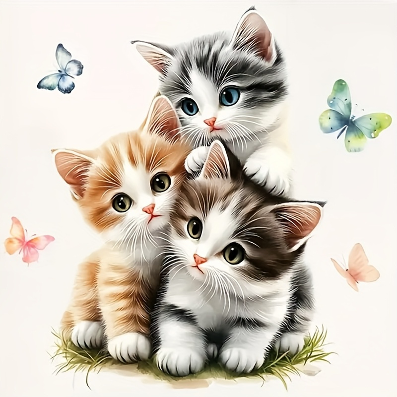 6 Inch Cute Cat Decal Sticker - Funny Cat Stickers For Laptop, Phone, Truck, Wall And More - Self Adhesive, Glossy End, Single Use, Animal Theme, Cute | | Glossy Decal Sticker, Cat