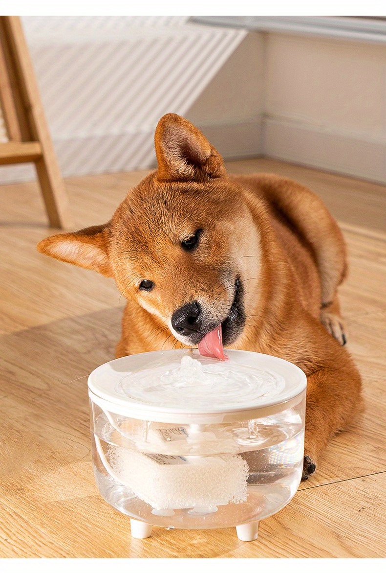 pet water dispenser automatic flower shaped water fountain for cats large pet water dispenser for dogs automatic cat water fountain with   suitable for cats capacity can   be used for dogs details 9