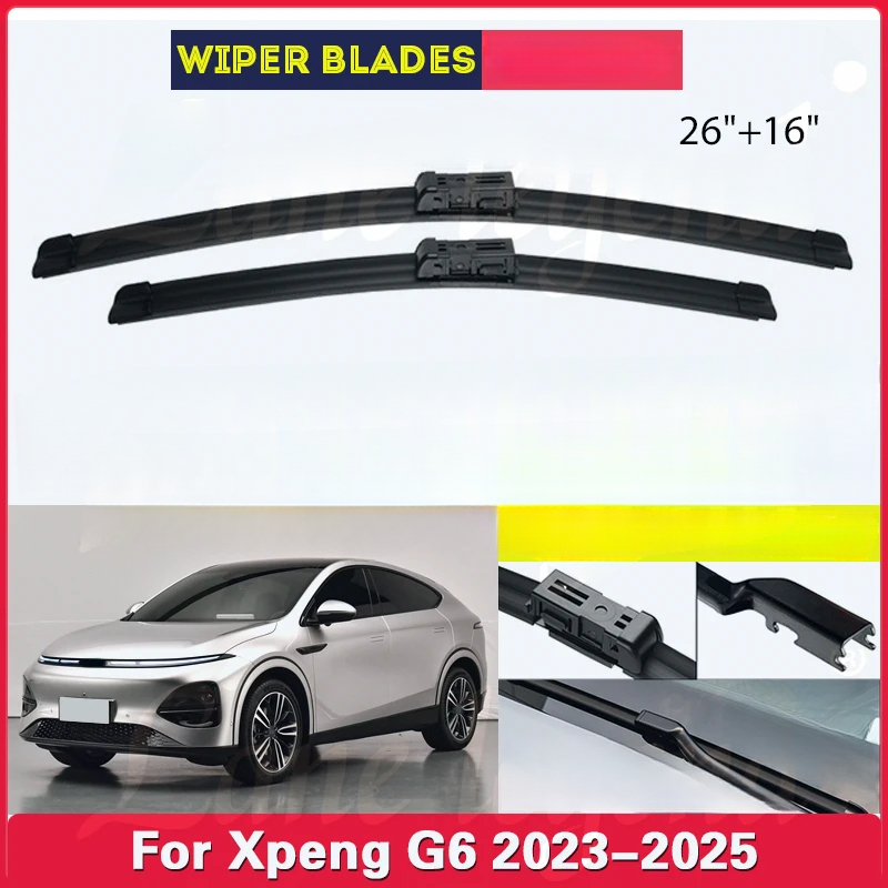 TEMU For G6 2023 2024 2025 Suv Coupe Lhd Front Wiper Blades Windscreen Window Cleaning Windshield Brushes Accessories