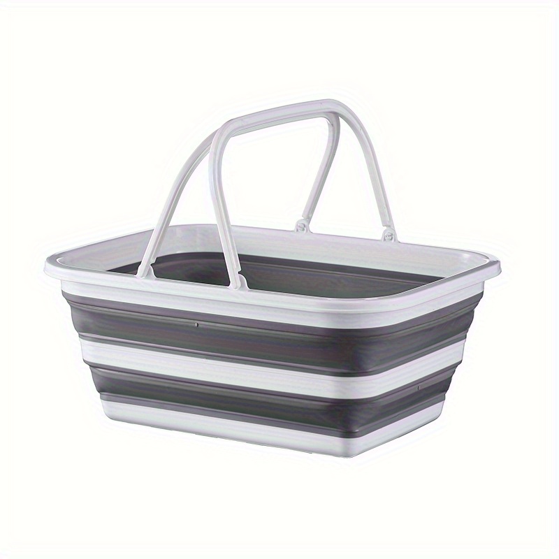 1 Large Foldable Laundry Basket, Durable Pp Material With Ventilation Holes And Handles, Space- Design - Suitable For Bathroom, Bedroom, Kitchen - Easy To Assemble, Laundry Baskets