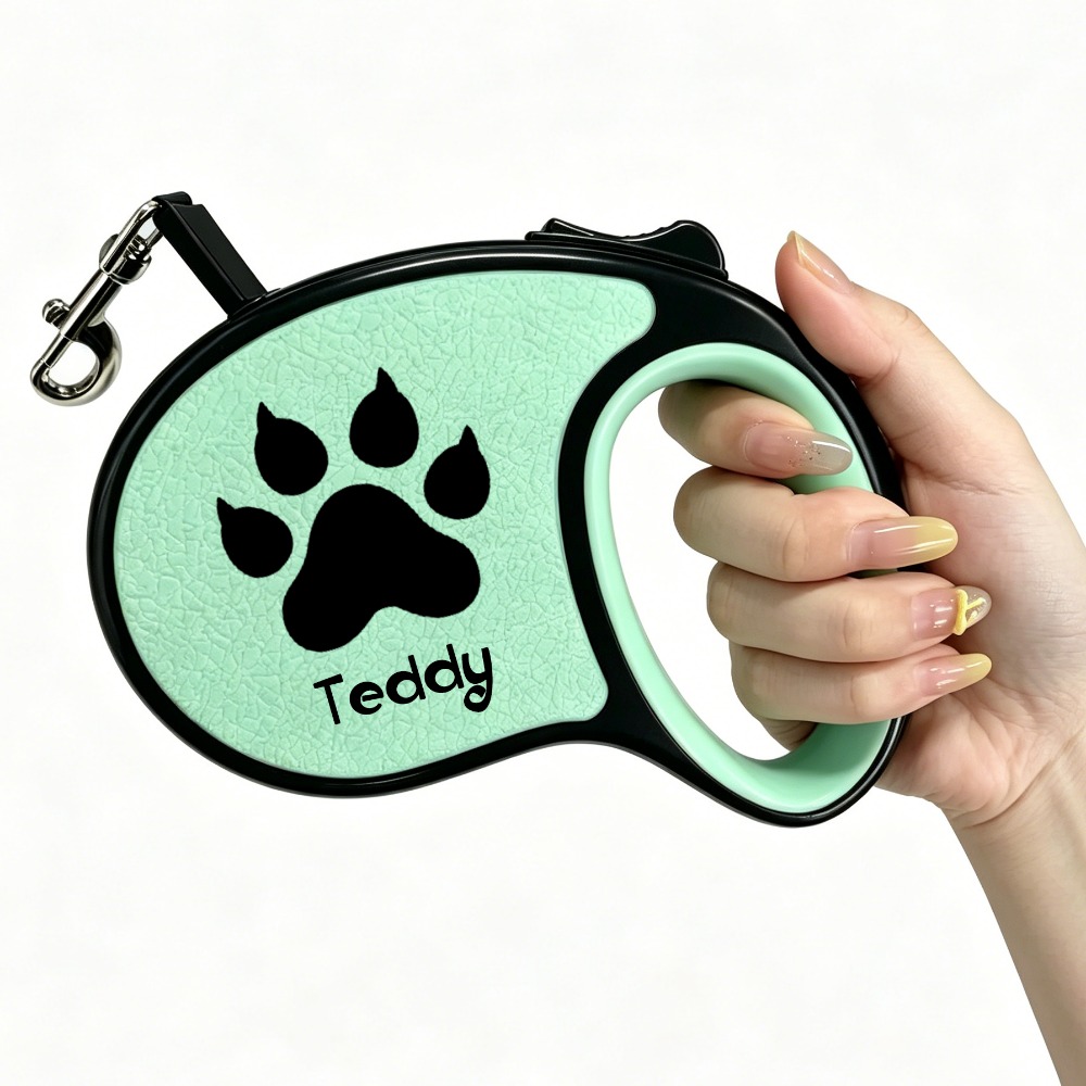 Customizable Extendable Dog Leash with Anti-Tangling Design